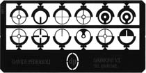 Spirit Level Globe Front Sight Inserts,
set of 12 inserts